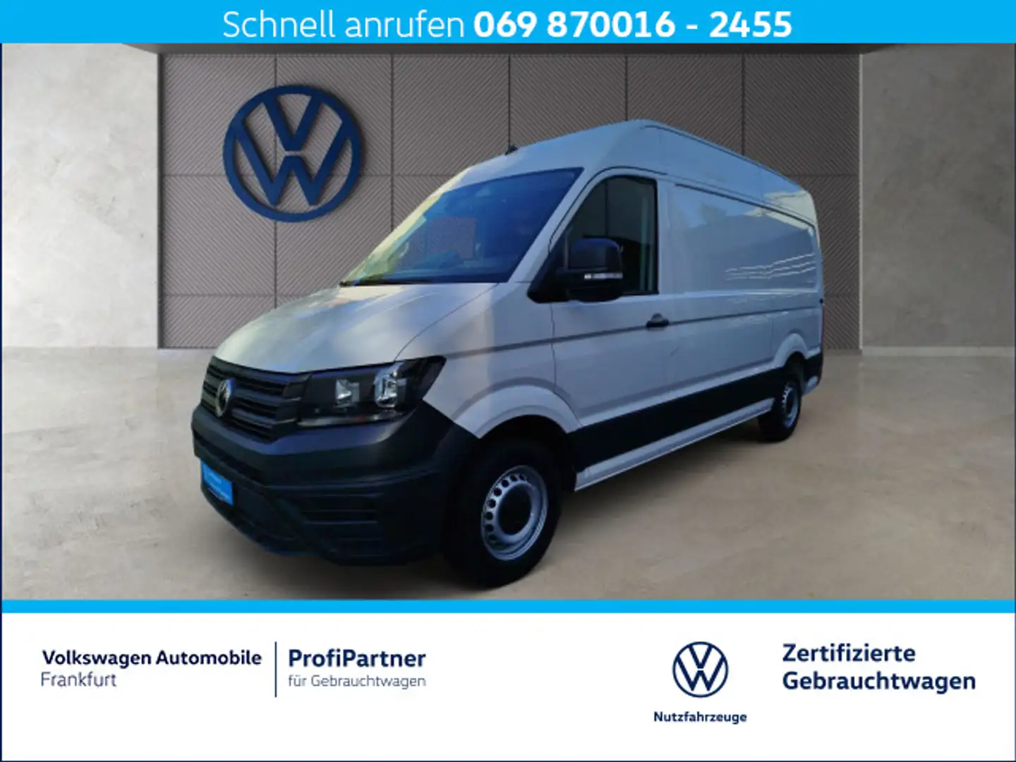 Volkswagen Crafter Kasten 2.0 TDI FrontAssist LaneAssist DA Weiß - 1
