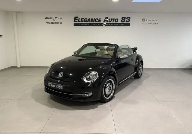 Volkswagen Coccinelle CABRIOLET 1.6 TDI 105CH FAP VINTAGE SUIVI COMPLET SIEGES CHAUFFANTS ATTE