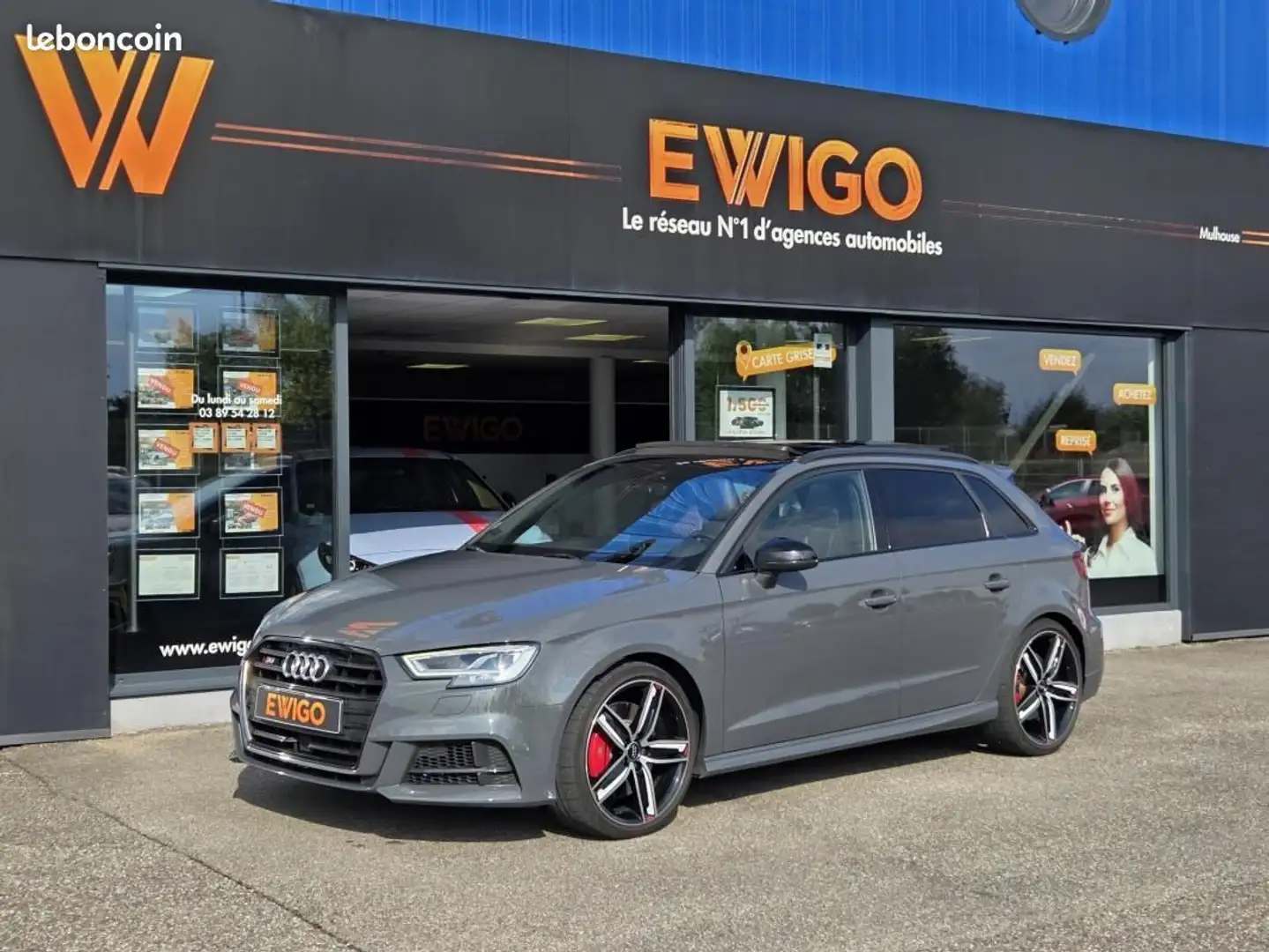 Audi S3 SPORTBACK 2.0 TFSI 300 S-TRONIC Toit pano Siege Cobra BO - 1