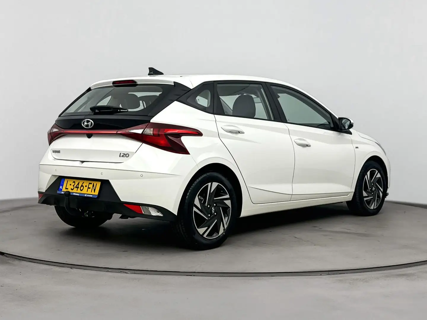 Hyundai i20 1.0 T-GDI COMFORT SMART | TREKHAAK | NAVI | CLIMA Blanc - 2