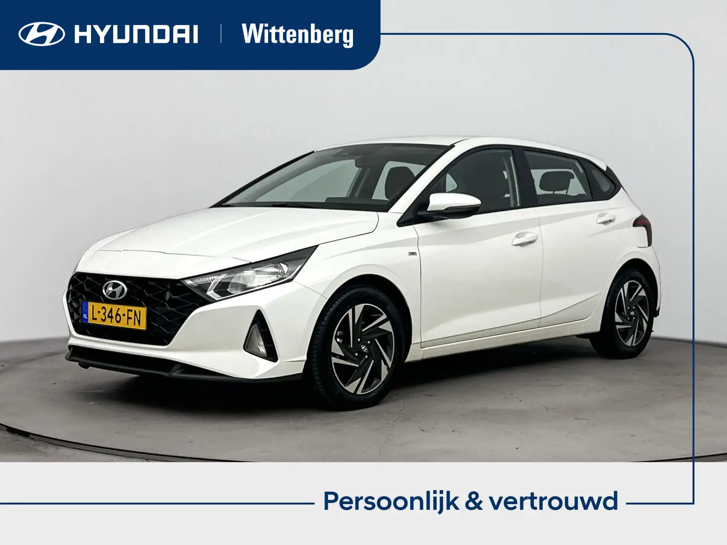 Hyundai i20 1.0 T-GDI COMFORT SMART | TREKHAAK | NAVI | CLIMA Blanc - 1