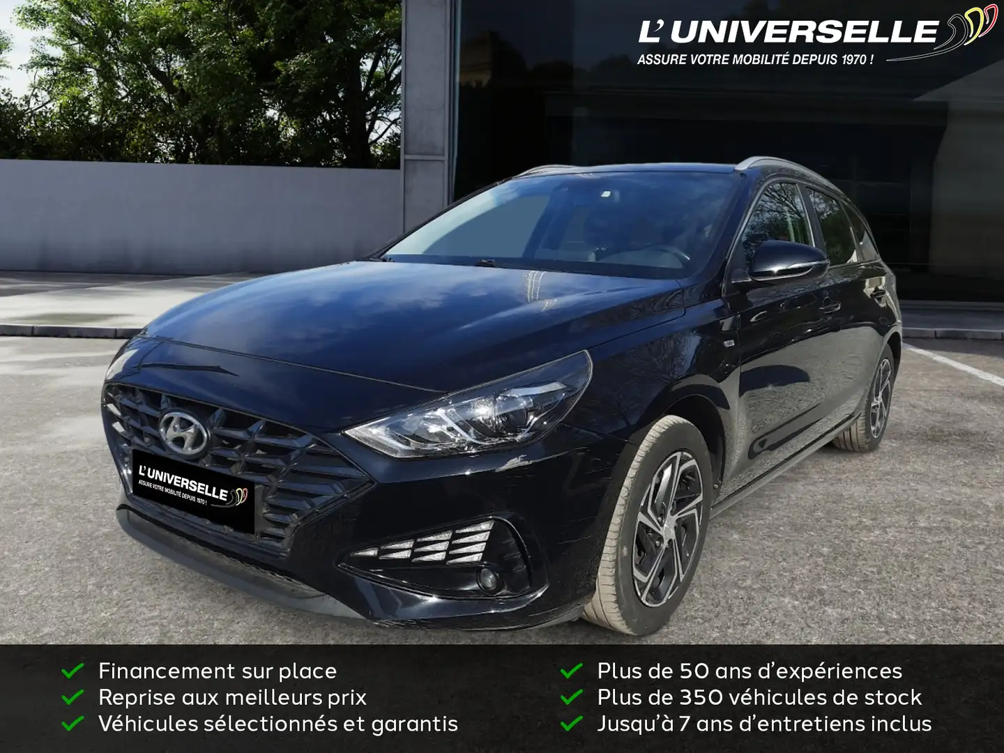 Hyundai i30 TECHNO 48V MILD HYBRID  WAGON Siyah - 1