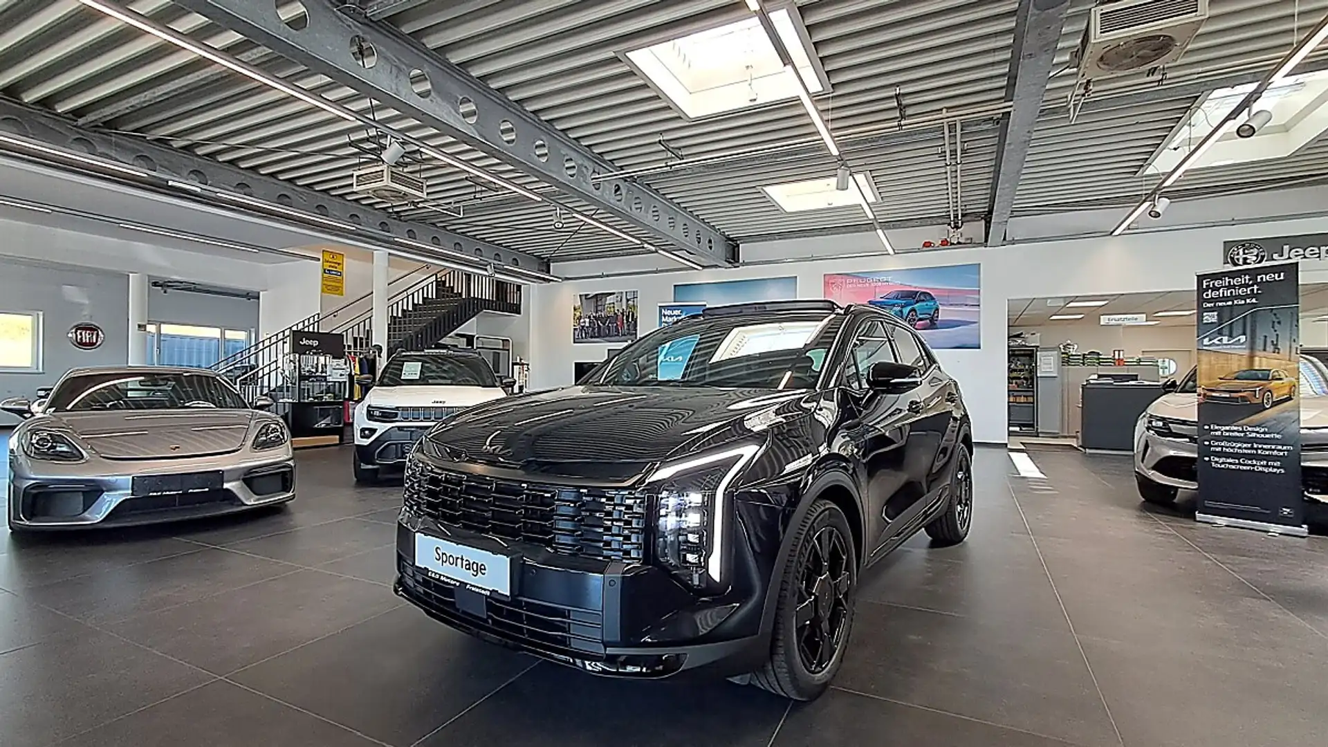 Kia Sportage 1,6 TGDI Black Edition DCT Schwarz - 1