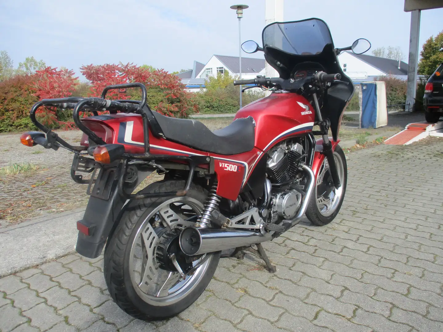Honda VT 500 crvena - 1