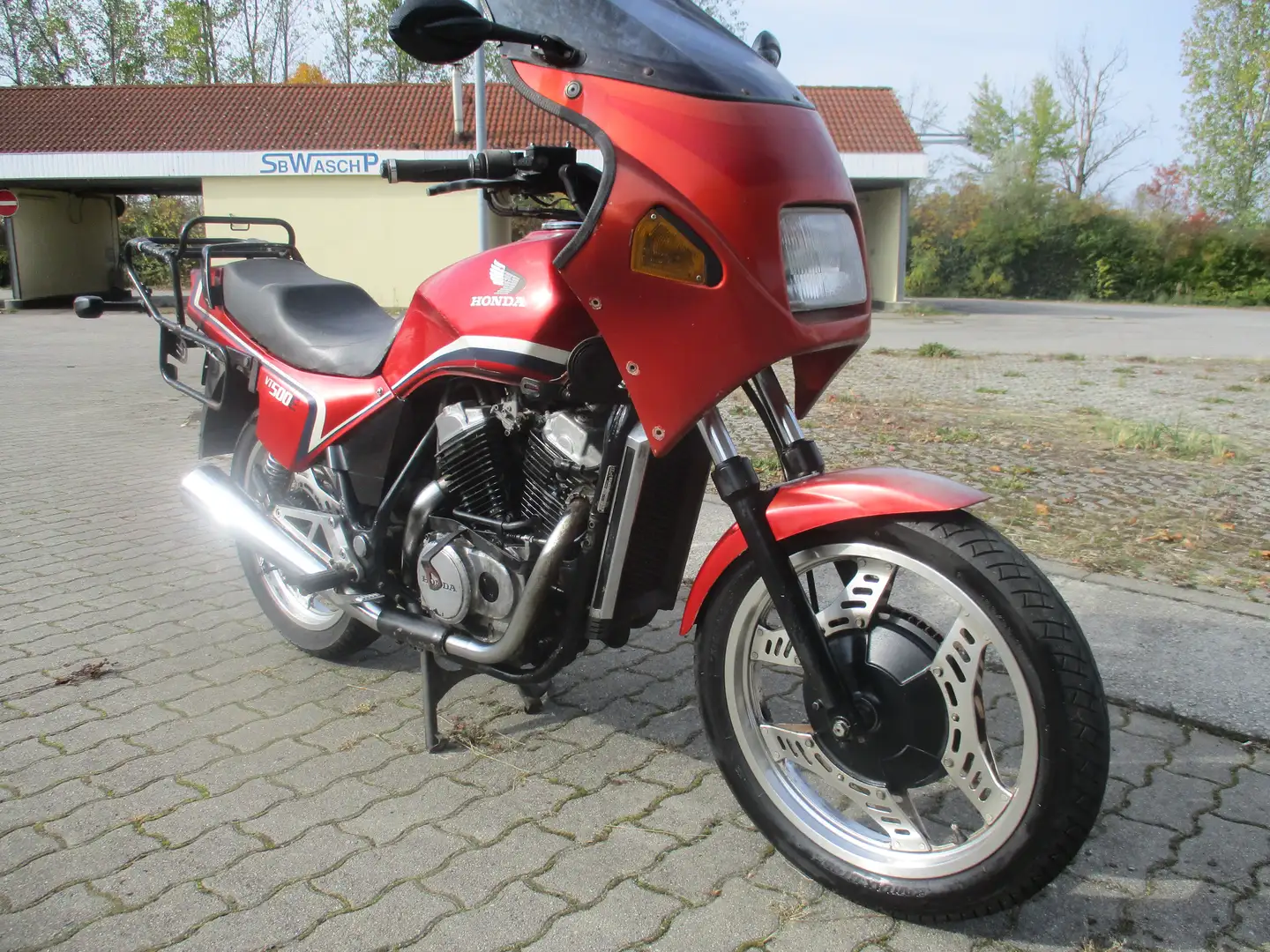 Honda VT 500 crvena - 2