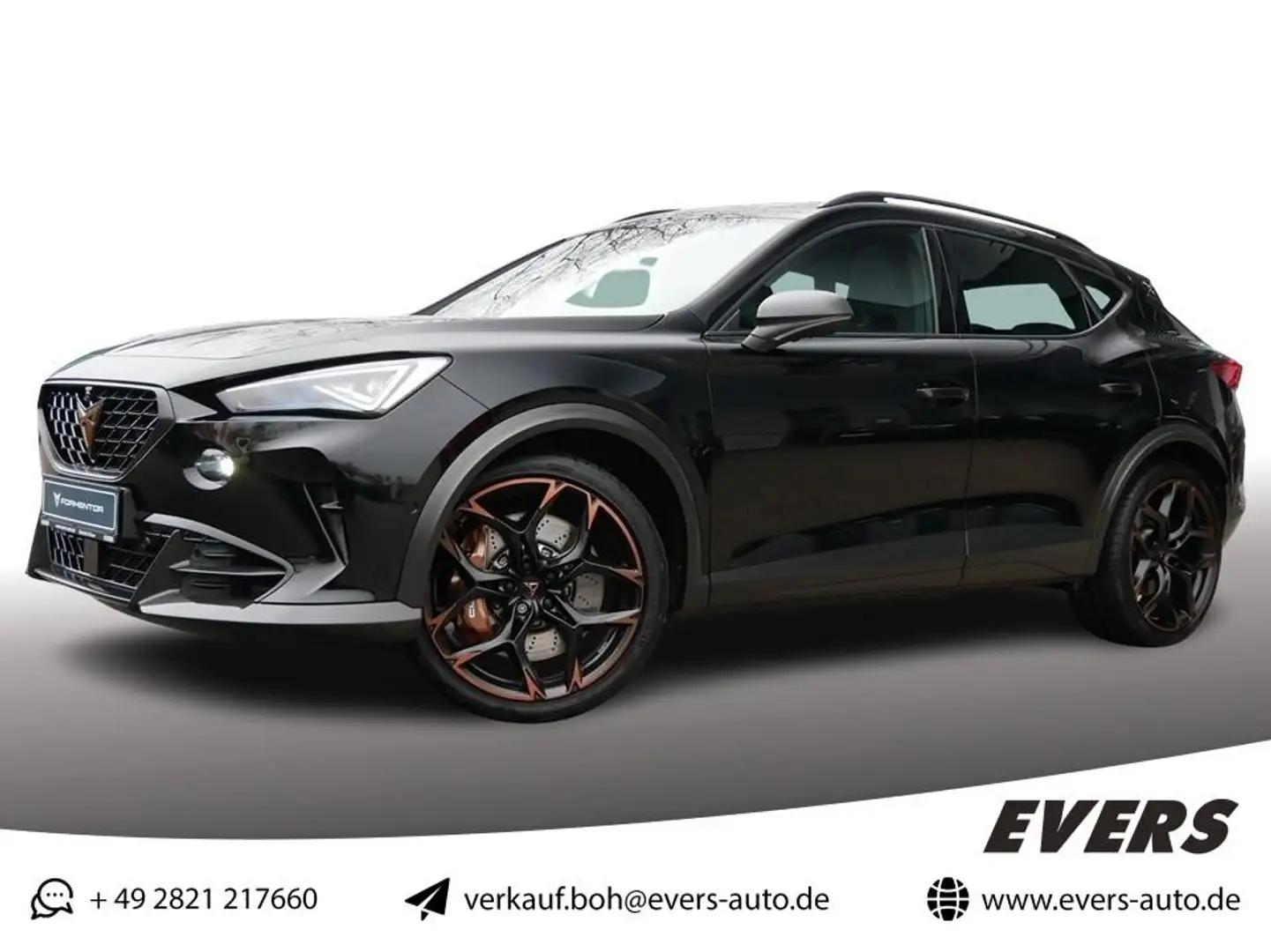 CUPRA Formentor 2.5 TSI VZ5 4DRIVE DSG LEDER+PANORAMAD Schwarz - 1
