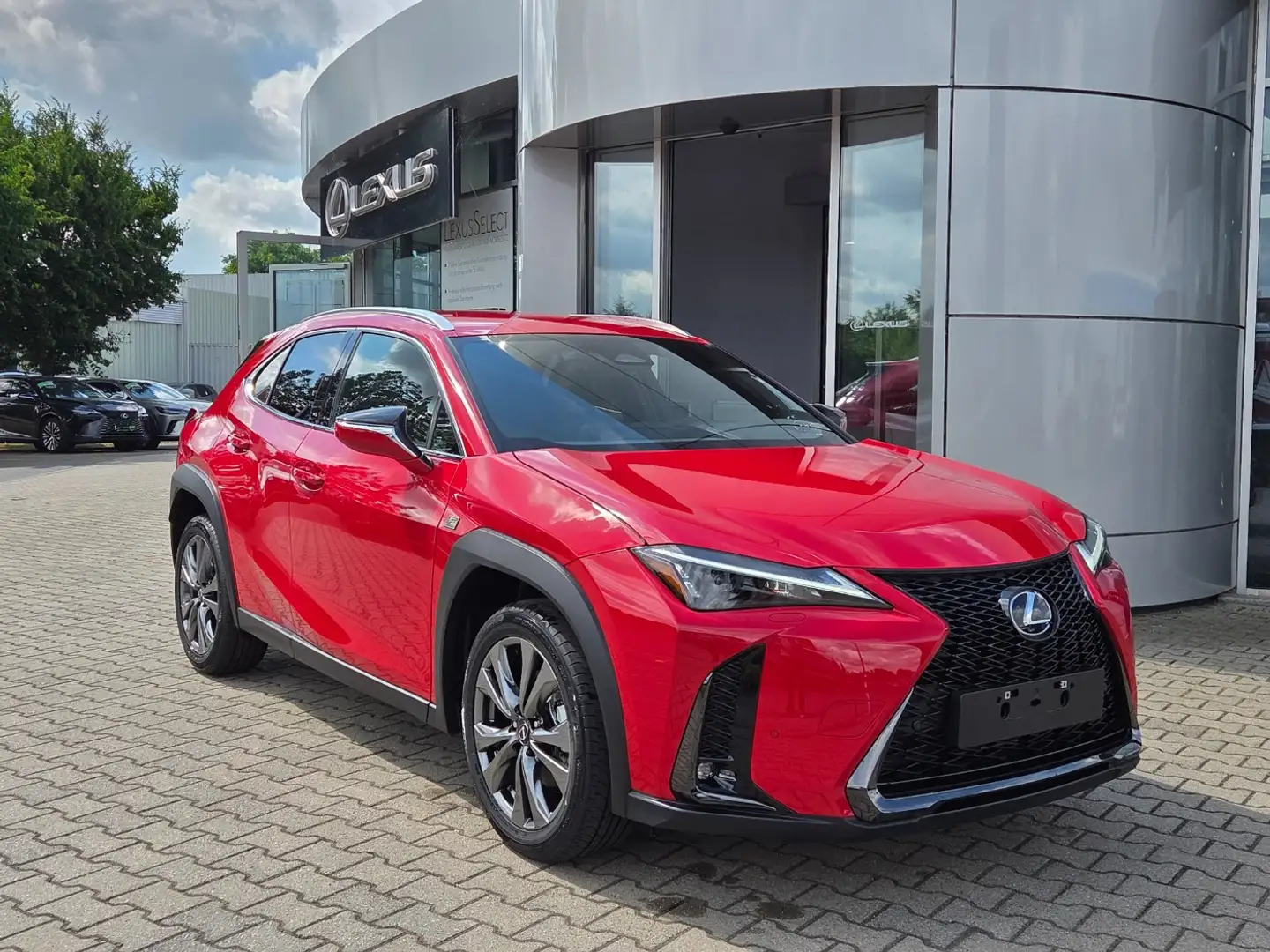 Lexus UX 300e UX 300h F Sport Design ACC FLA SpurH LM Rojo - 1
