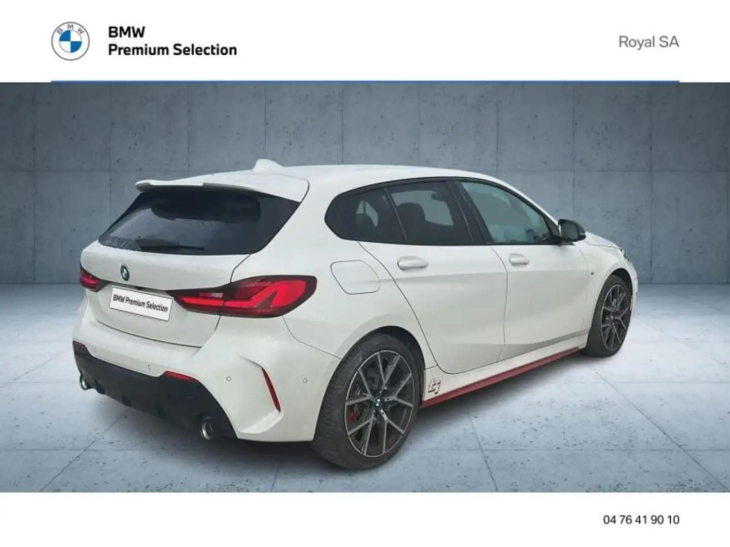 BMW 128 128tiA 265ch Blanc - 2