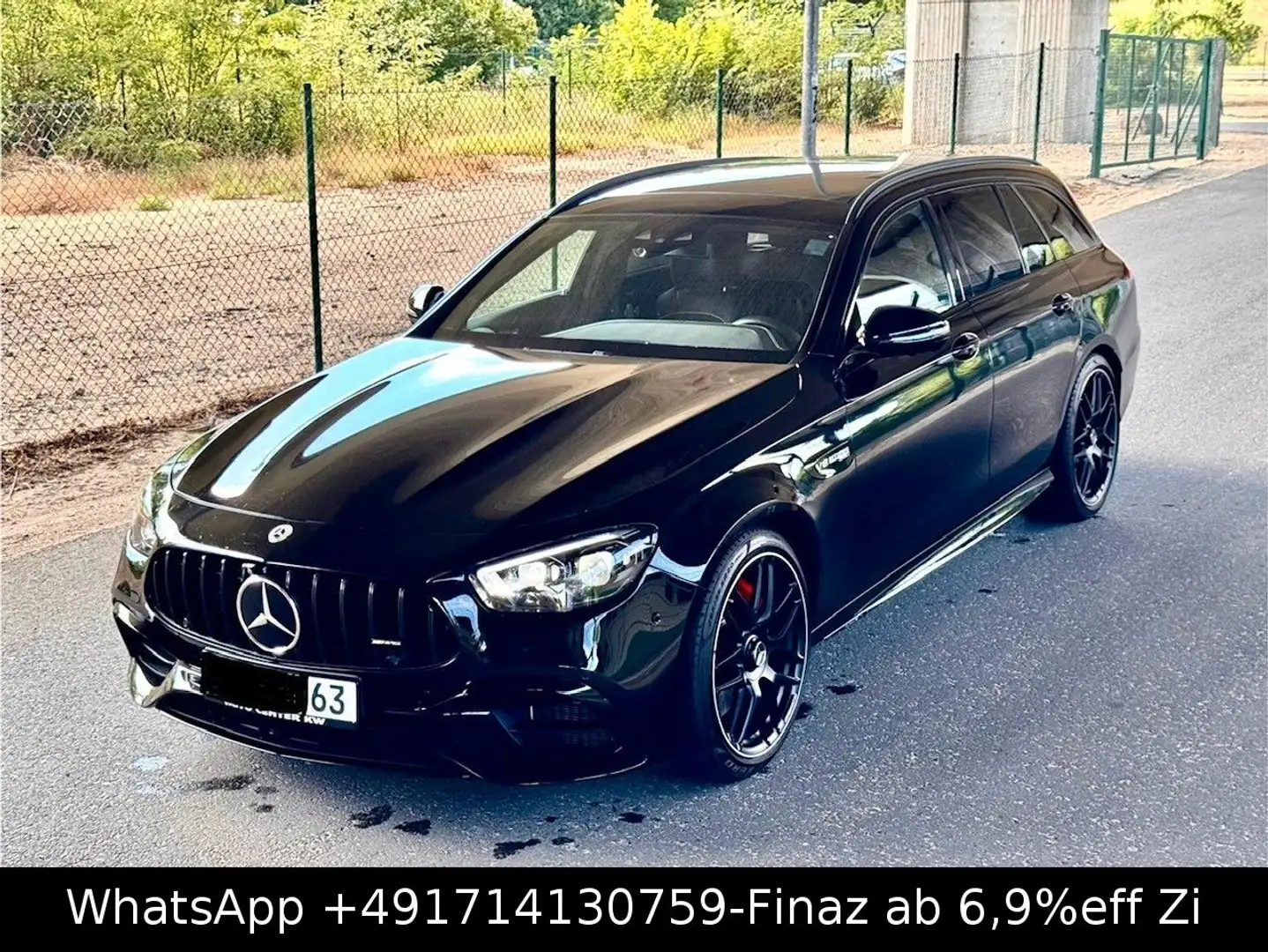 Mercedes-Benz E 63 AMG 4M-DRIVERS-PERF-NIGHT-BUR-PANO-20*STHZ- Noir - 1