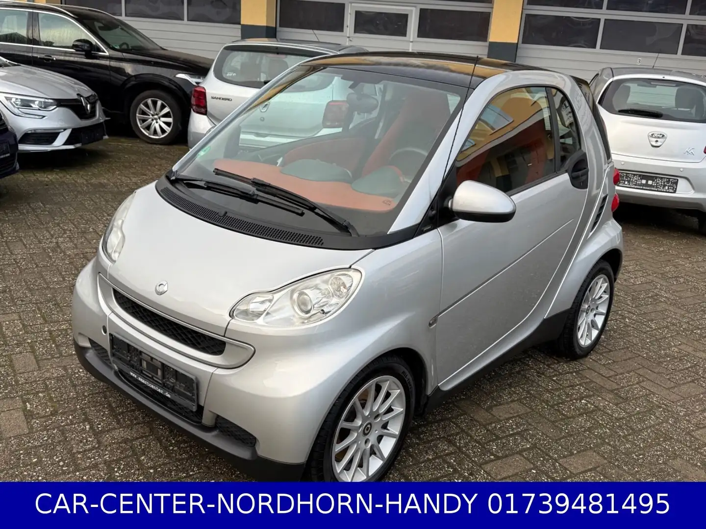 smart forTwo fortwo coupe 52kW*KLIMA*AUTOMATIK*PANO*** Silber - 1