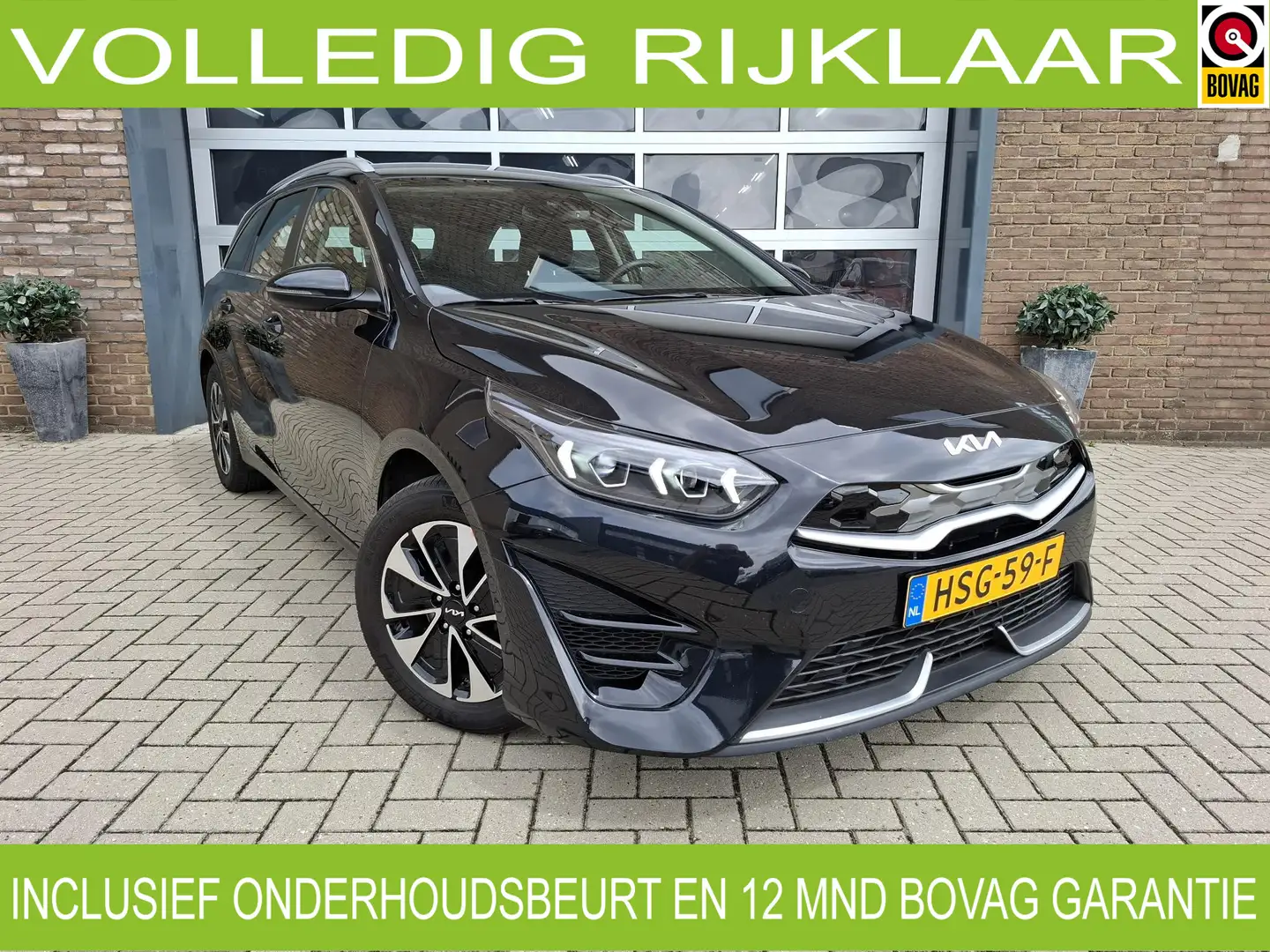 Kia Ceed SW / cee'd SW Sportswagon 1.6 GDI PHEV DynamicLine/Trekhaak/Nieu Zwart - 1