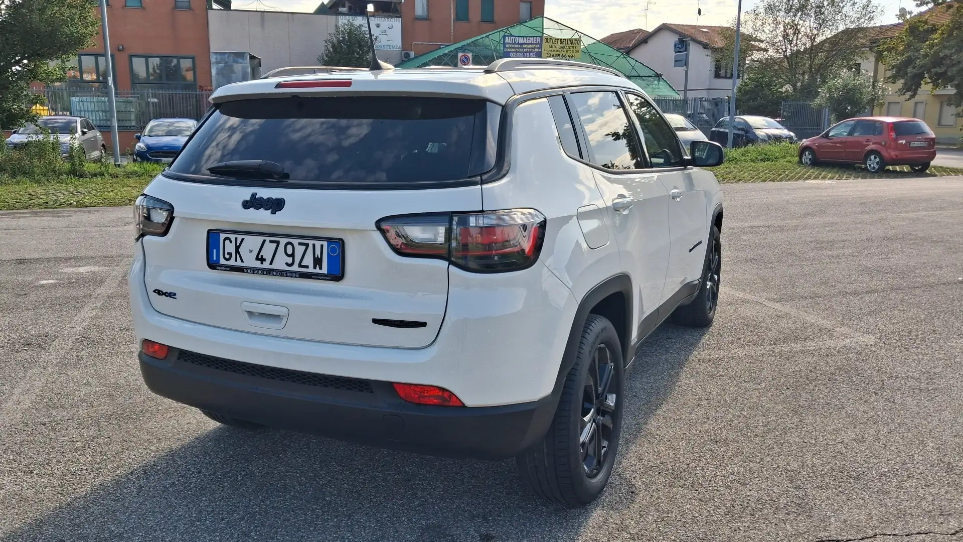 Jeep Compass Compass 1.3 turbo t4 phev Night Eagle 4xe auto Blanc - 2