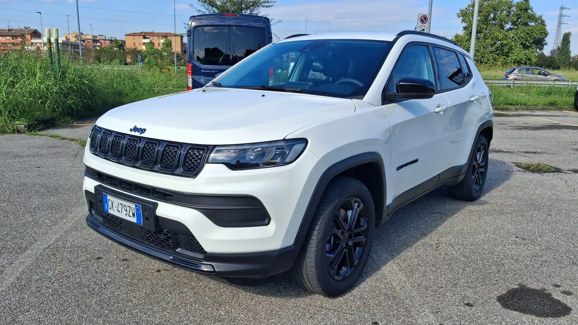 Jeep Compass Compass 1.3 turbo t4 phev Night Eagle 4xe auto Blanc - 1