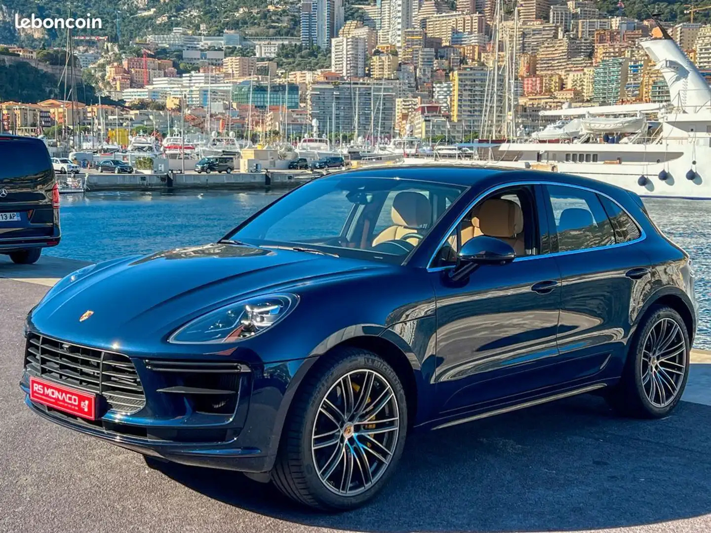 Porsche Macan 2.9 v6 440 turbo Bleu - 1