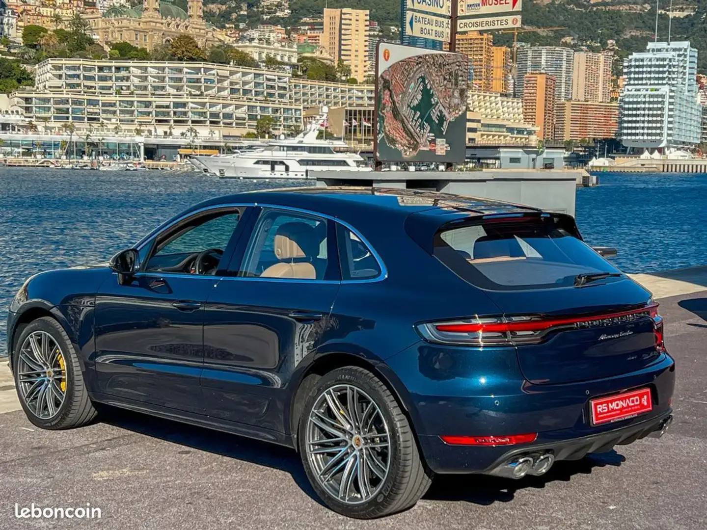 Porsche Macan 2.9 v6 440 turbo Bleu - 2