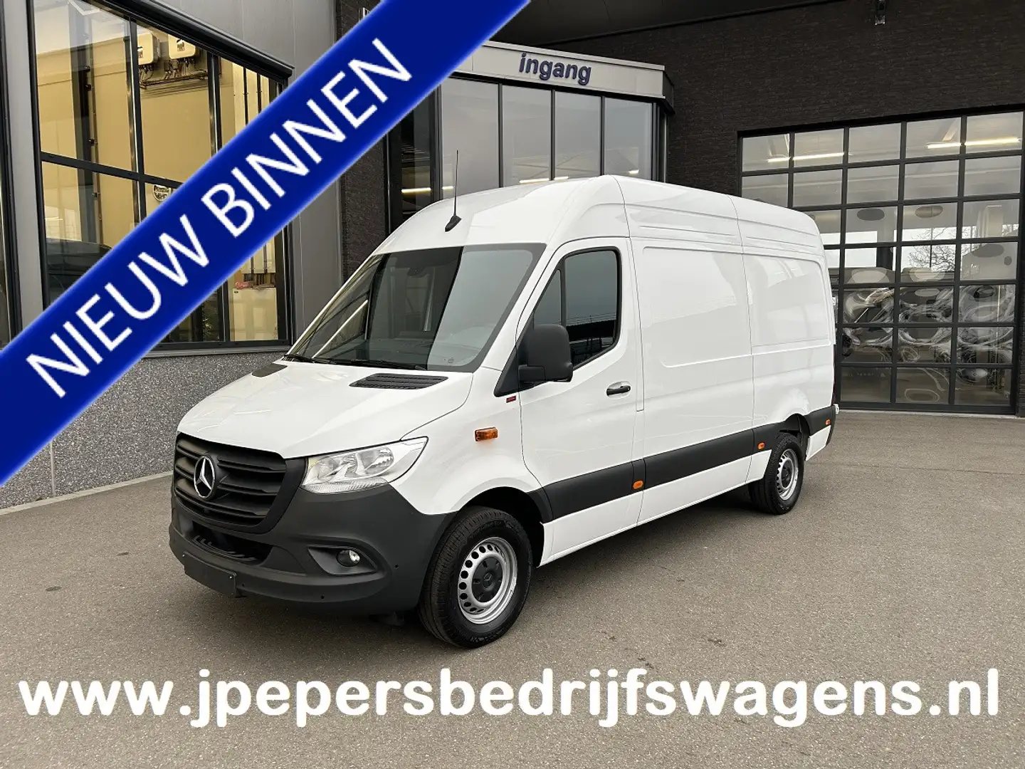 Mercedes-Benz Sprinter 317 CDI L2 H2 MBUX / 360 Camera / Parkeersensoren Blanc - 1