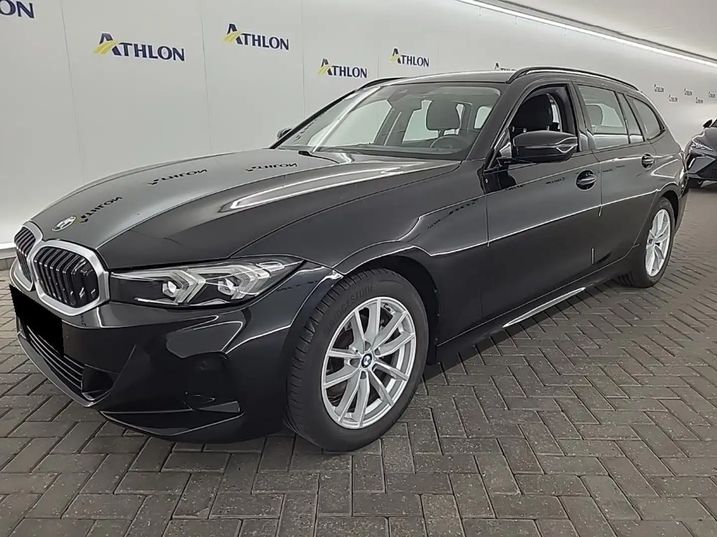 BMW 318 3-serie Touring 318iA Schwarz - 2