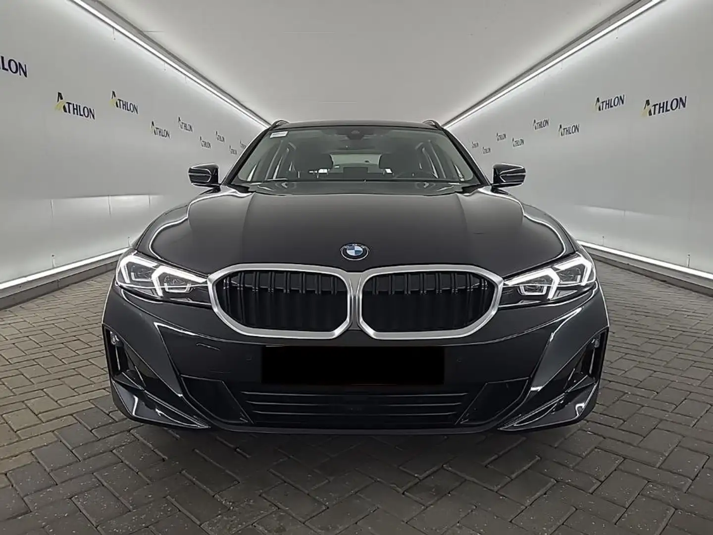 BMW 318 3-serie Touring 318iA Schwarz - 1