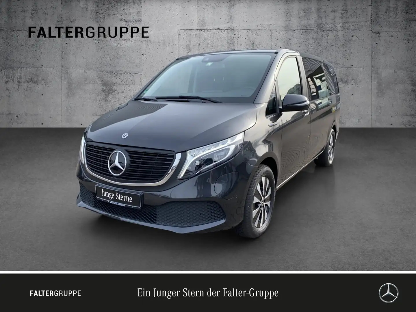 Mercedes-Benz EQV 300 EQV 300 Lang 360°+DISTR+AMBIENT+LED+NAVI+SHZ+TWA siva - 1
