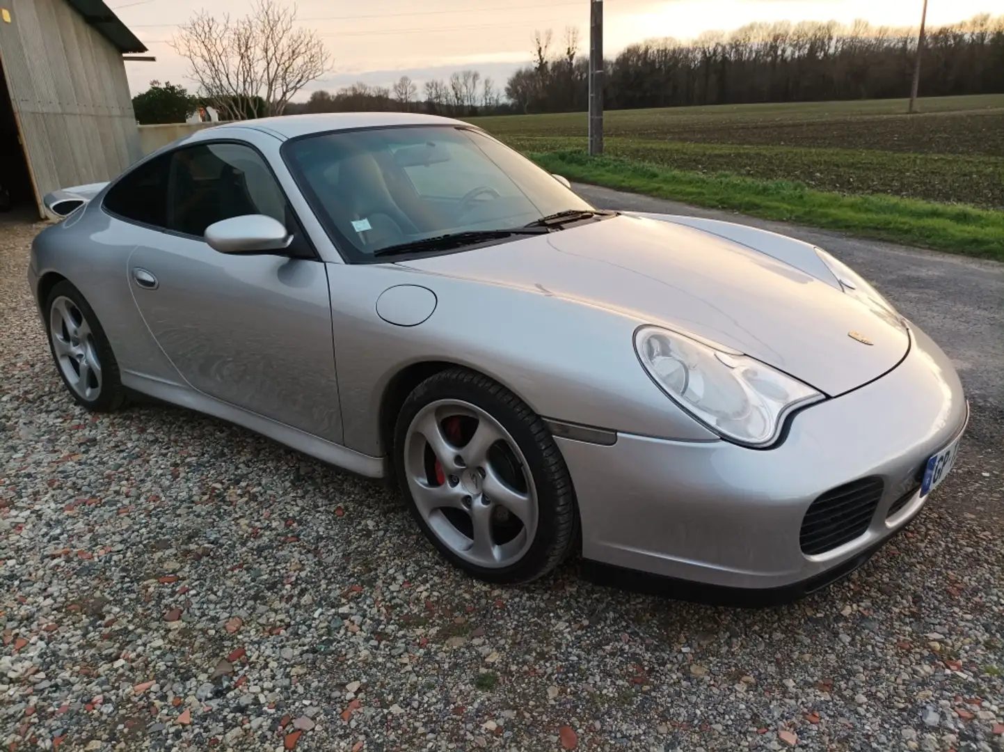 Porsche 996 911 3.6i 4S Tiptronic S Gris - 1