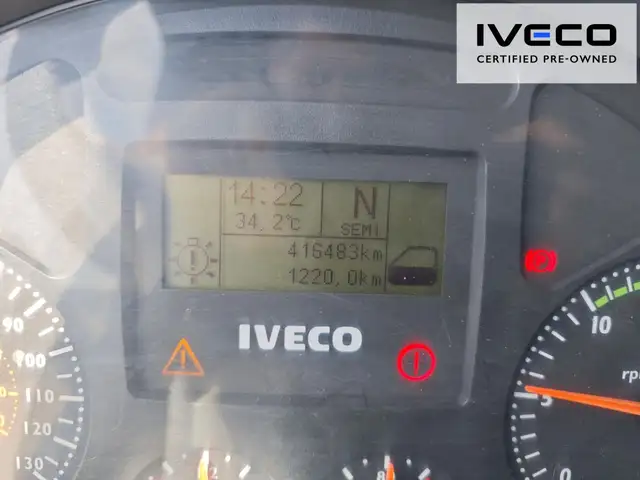 Iveco TRAKKER mit EFFER Kran 470/5S !!!Motor neu!!! Ansicht 8
