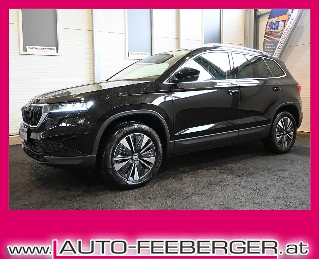 Skoda Karoq 2,0 TDI 4x4 DSG Selection LED,AHK,Navi Schwarz - 1