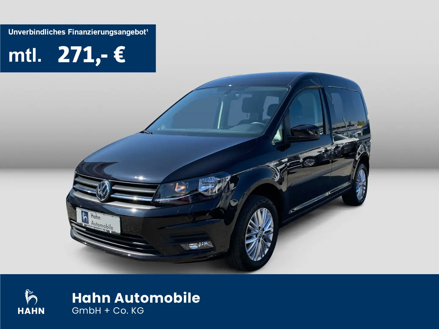 Volkswagen Caddy VW Caddy Trendline 1.4 TSI DSG PDC Klima Sitzhei Schwarz - 1