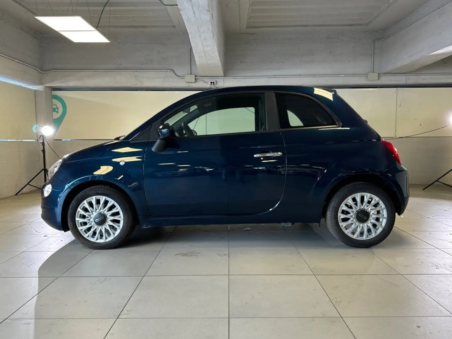 Fiat 500 1.0 70cv Ibrido Lounge Bleu - 2