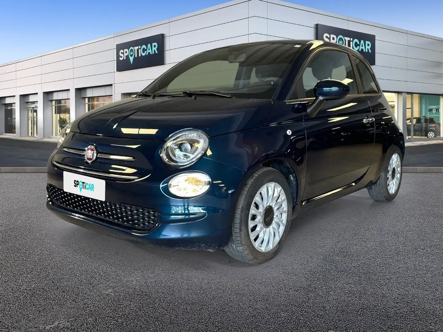 Fiat 500 1.0 70cv Ibrido Lounge Bleu - 1