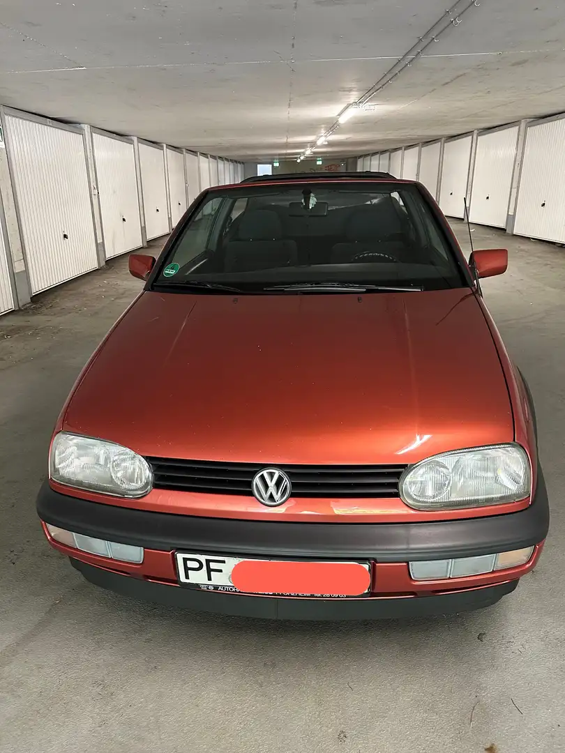 Volkswagen Golf Cabriolet Golf Cabrio 1.8 Avantgarde Оранжевий - 1