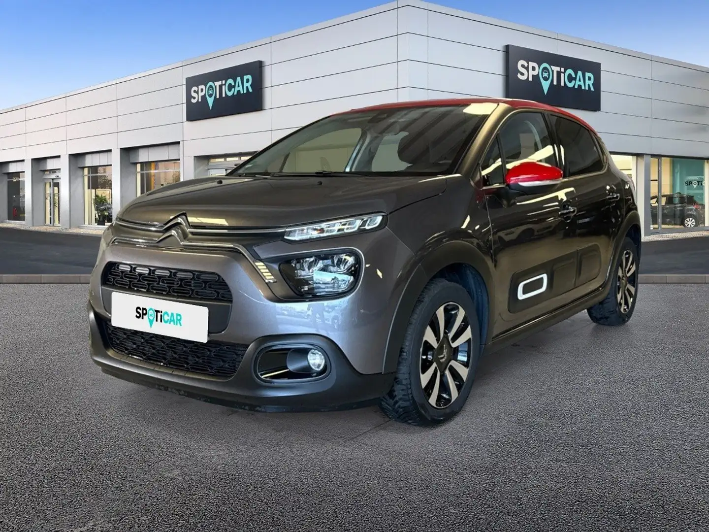Citroen C3 PureTech 83 S&S Shine Grau - 1