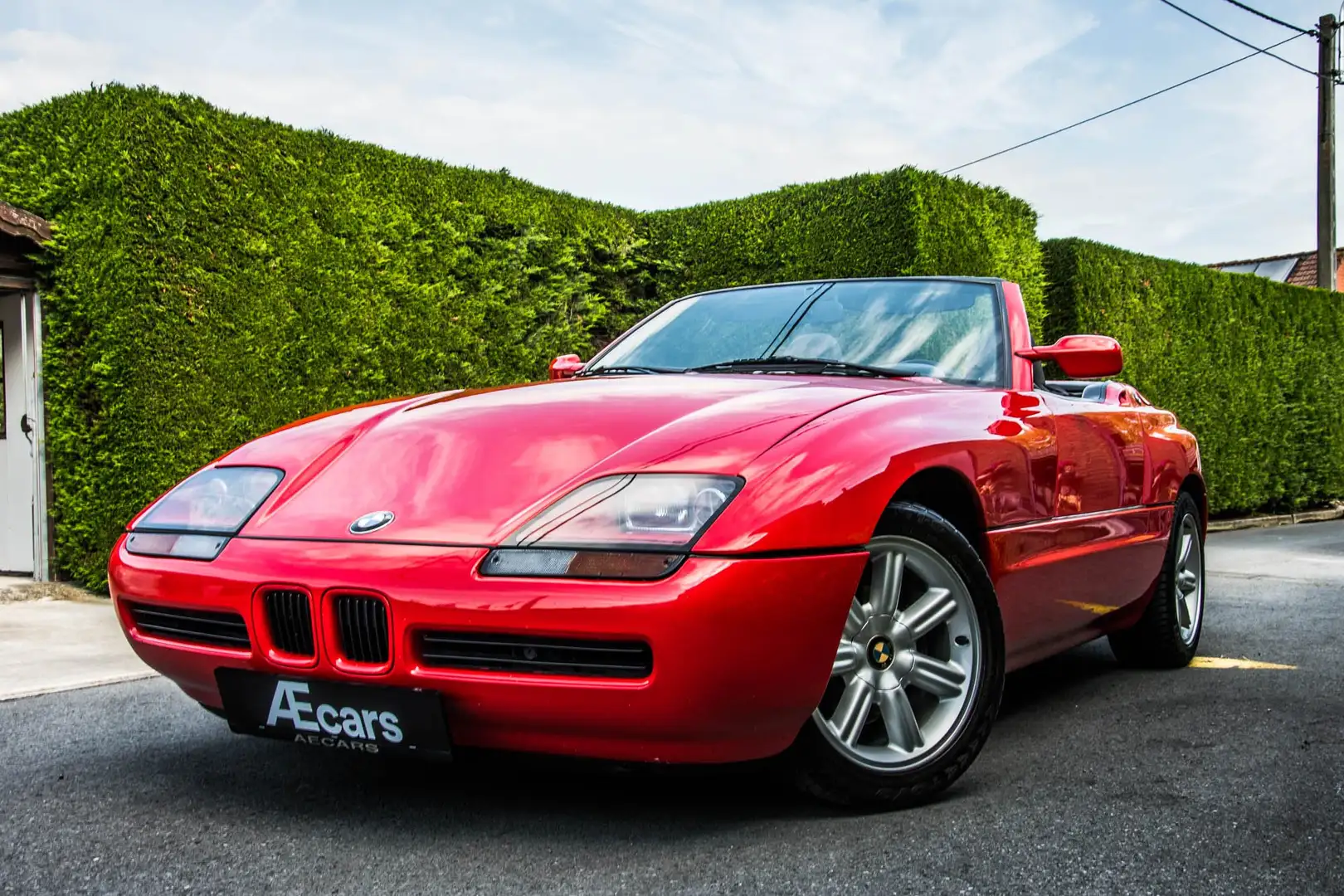 BMW Z1 *** ROADSTER / FULL HISTORY / COLLECTORS ITEM *** Kırmızı - 1