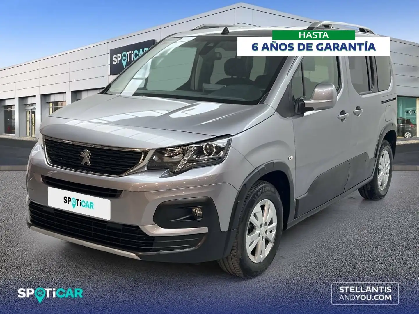 Peugeot Rifter 1.2 PureTech S&S Standard Allure Pack EAT8 130 Gris - 1
