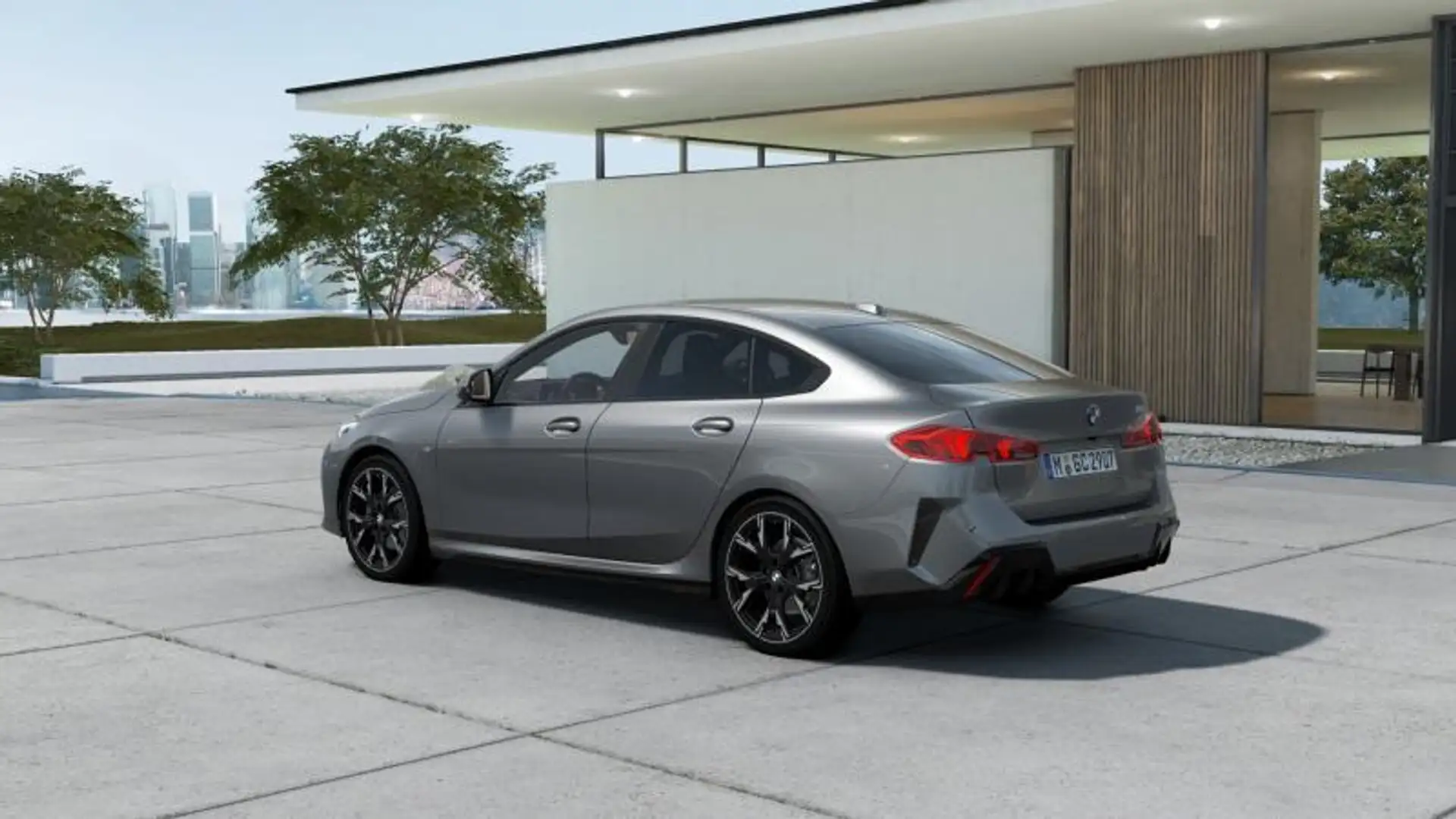 BMW 218 d Gran Coupe MSport auto Grigio - 2