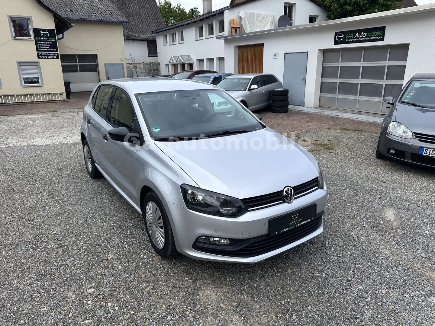 Volkswagen Polo V 1.4 TDI ** 1. Hand ** Lückenl. Service ** Srebrny - 2