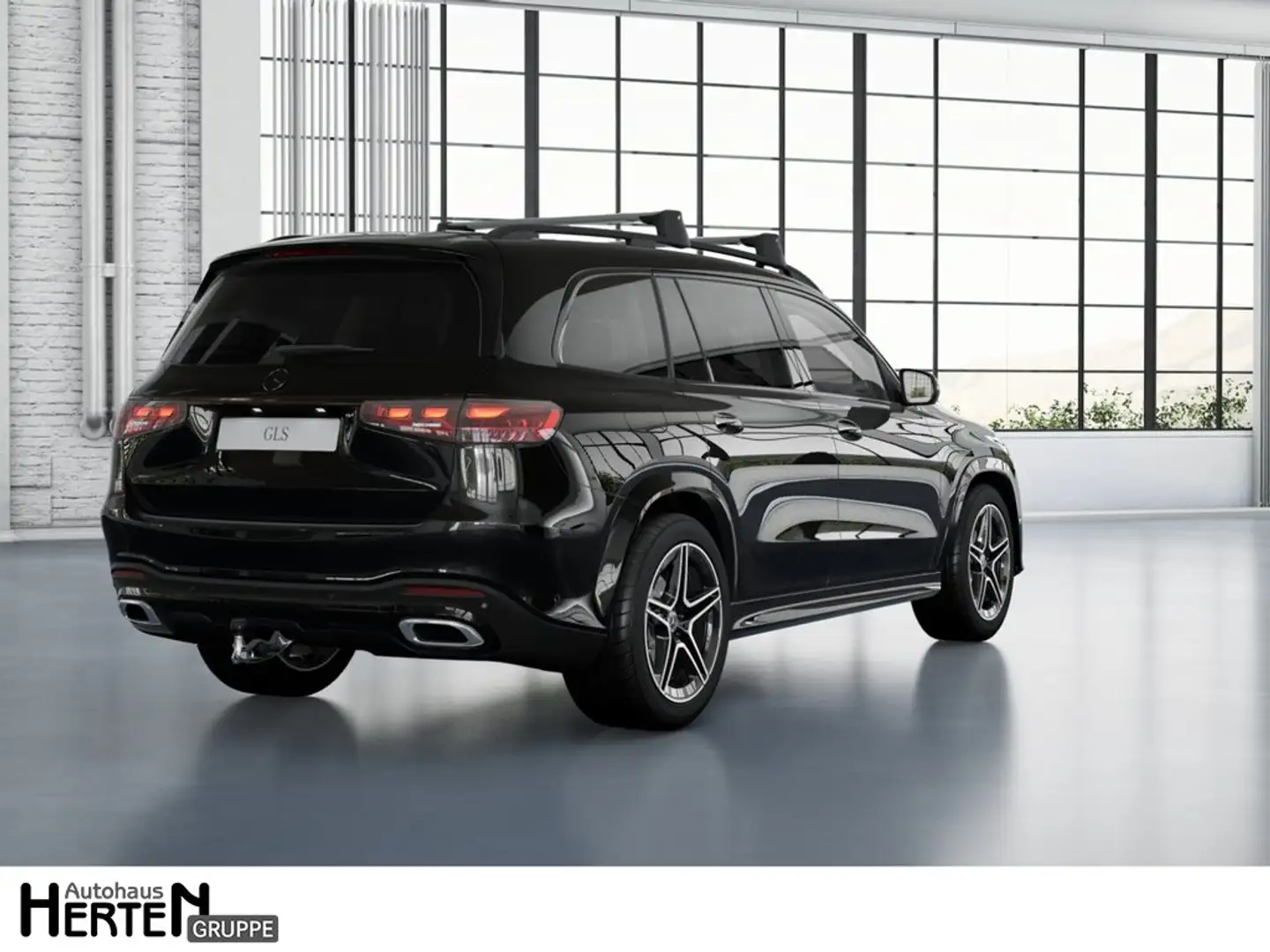 Mercedes-Benz GLS 350 d 4M+AMG+NIGHT+PANO+AHK+BURMESTER+LED+ Schwarz - 2