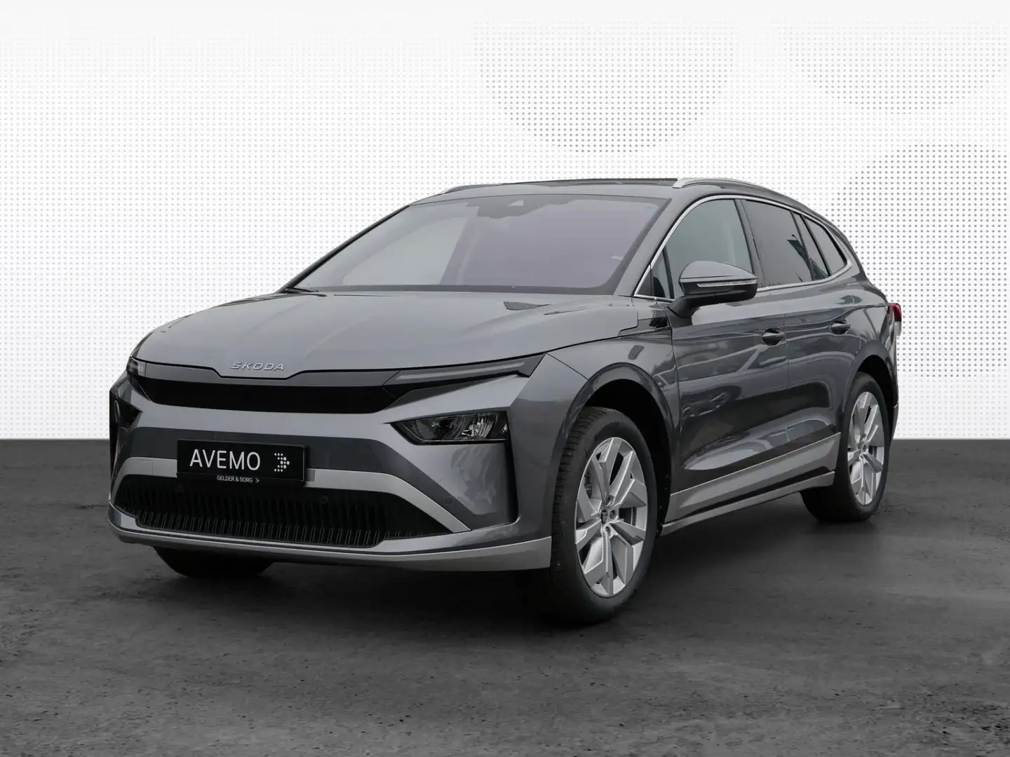 Skoda Enyaq 60 Loft NAVI|ACC|AHK|KESSY|RFK|DAB|SHZ Gris - 1