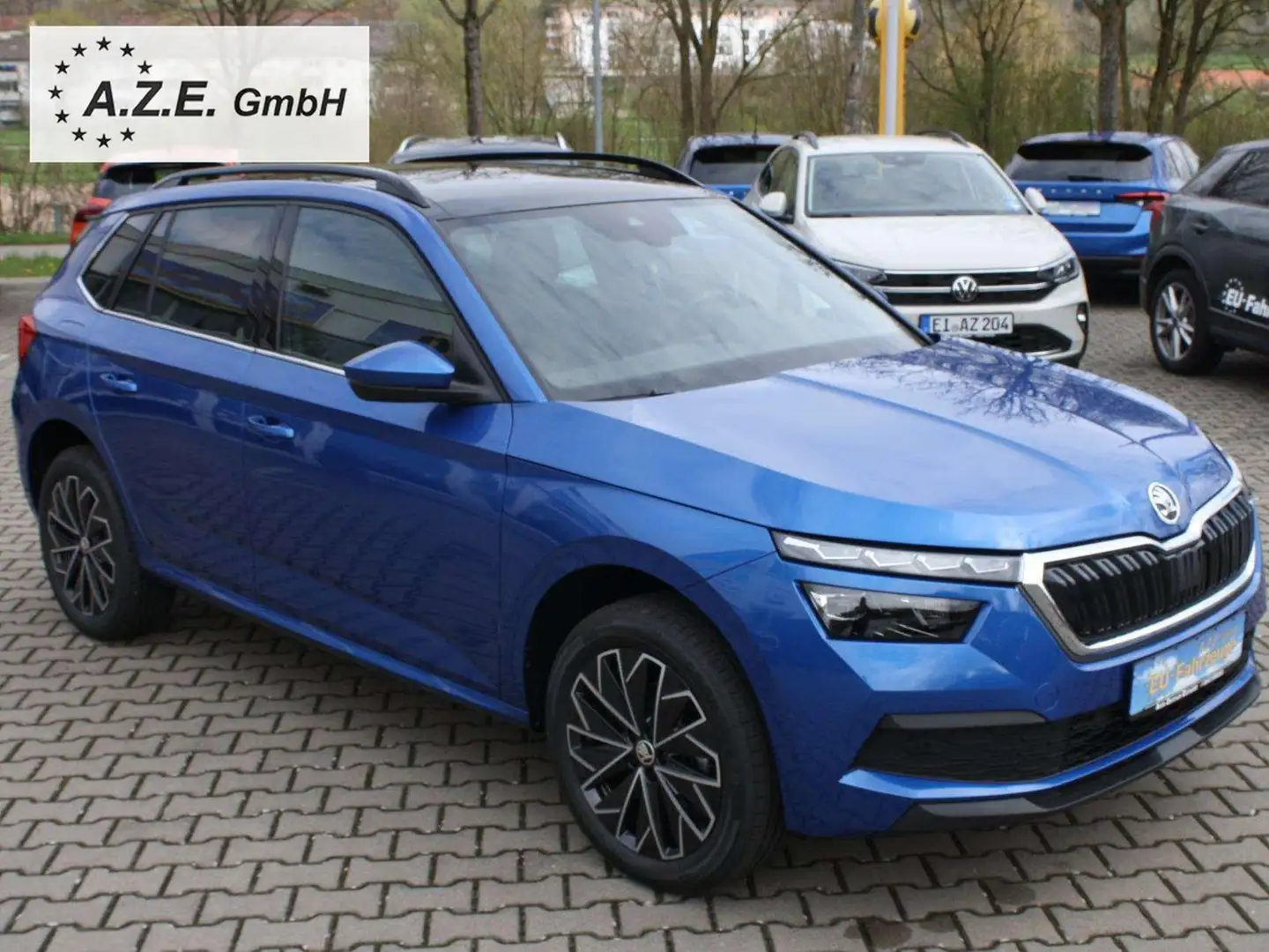 Skoda Kamiq Style 1.0 TSI *LED*AHK*PANO*SH*EL.KLAPPE*ACC*KA... Blauw - 2