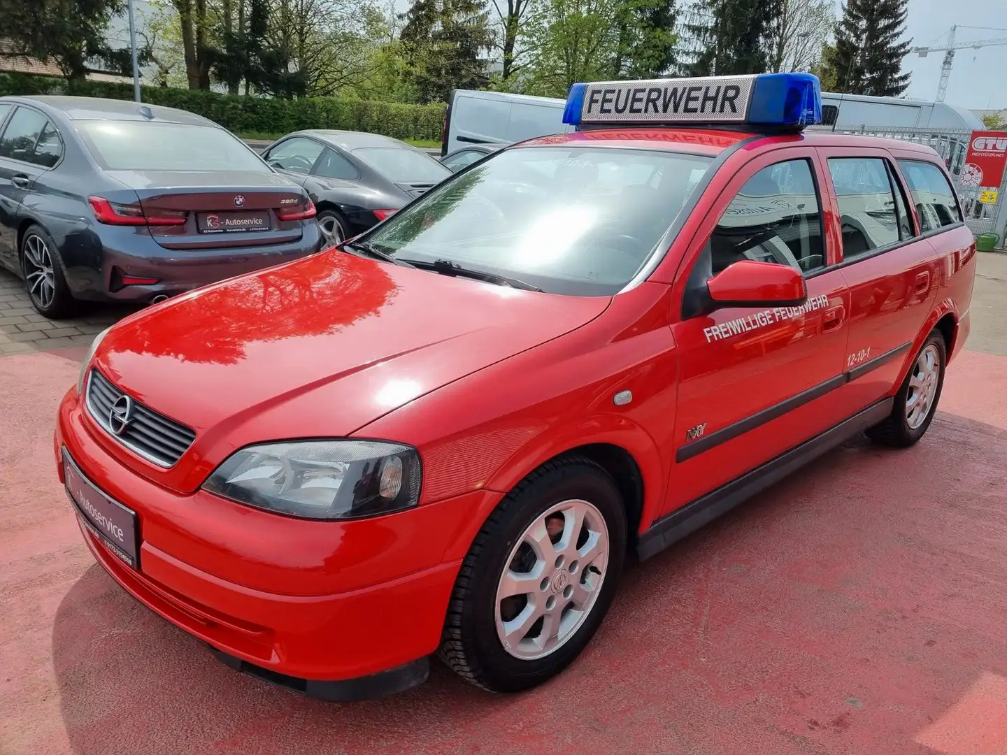 Opel Astra 2.2 DTI Njoy Feuerwehr Rot - 2