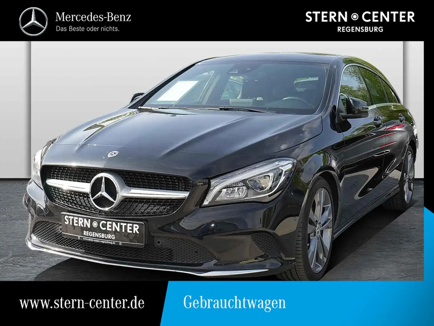Mercedes-Benz CLA 200 URBAN+AHK+LED+NAVI+PDC+++ Negro - 1