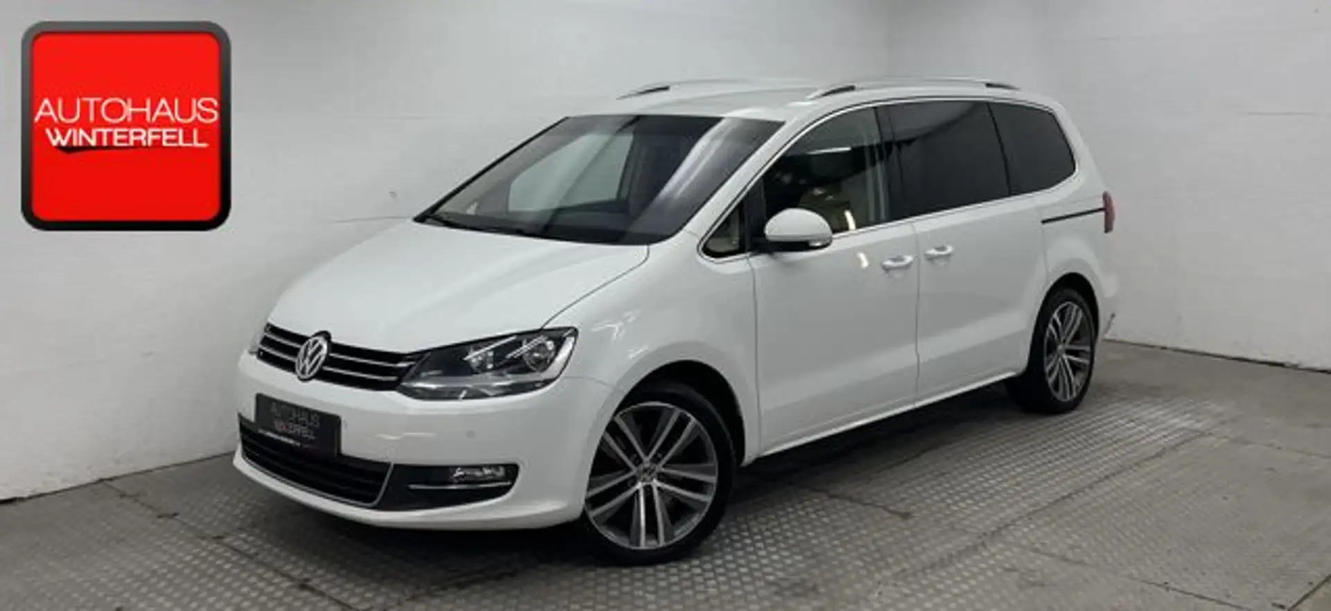 Volkswagen Sharan 2.0 TDI Highline 7SITZ+ACC+KAMERA+CARPLAY bijela - 1