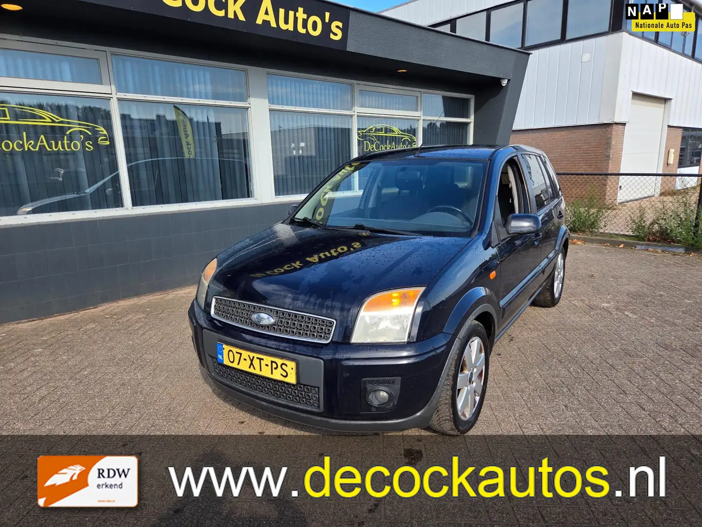 Ford Fusion 1.4-16V Futura/TREKHAAK Bleu - 1