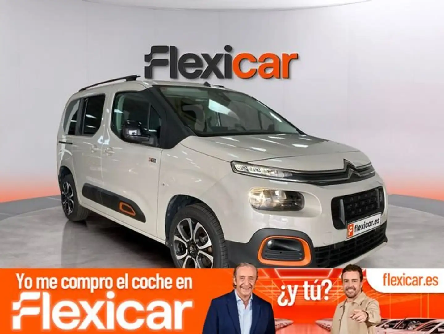 Citroen Berlingo Talla XL BlueHDi 100 S&S FEEL Gris - 1