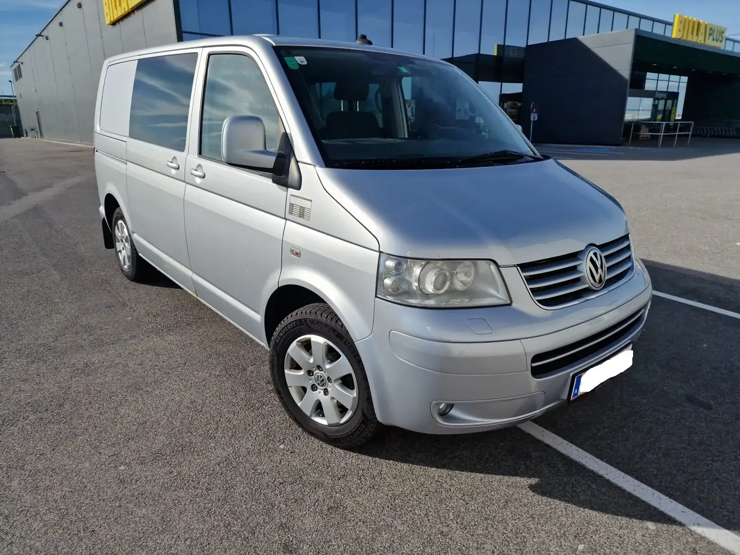 Volkswagen T5 Transvan 4motion TDI Silber - 1