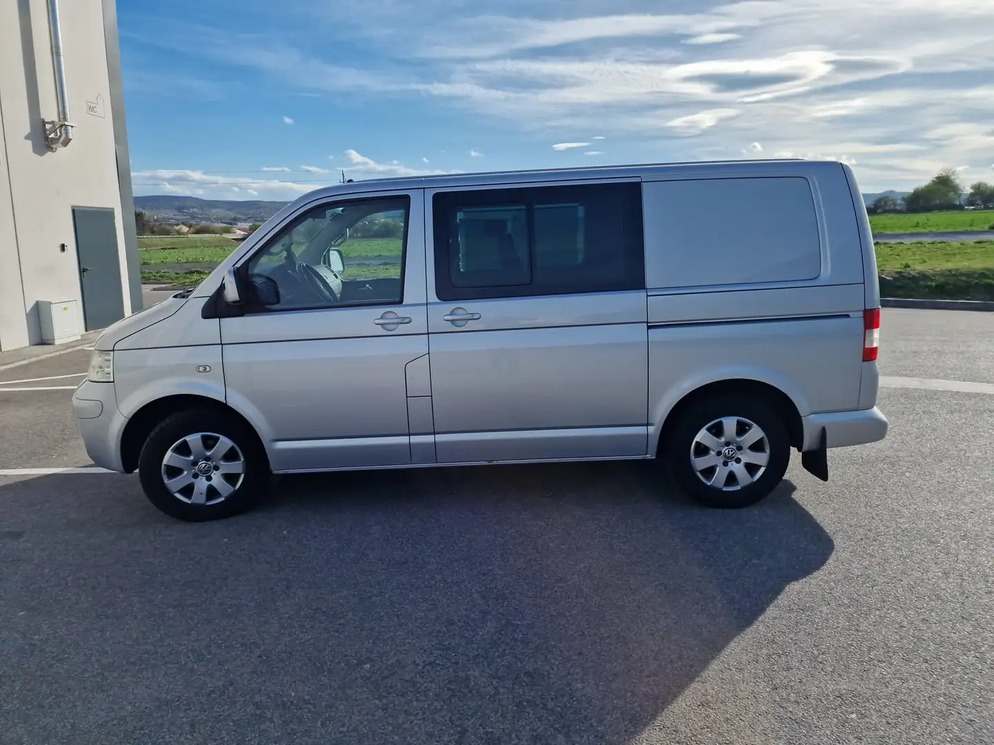 Volkswagen T5 Transvan 4motion TDI Silber - 2