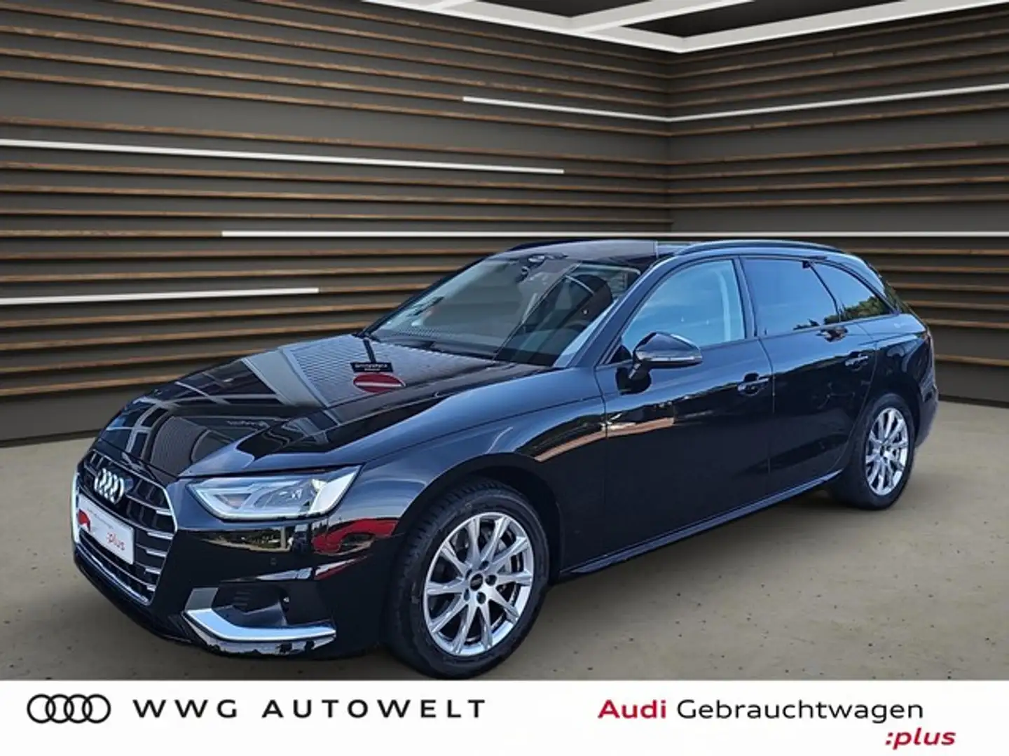 Audi A4 Avant 40 TDI quattro advanced S-tr AHK Navi Schwarz - 1