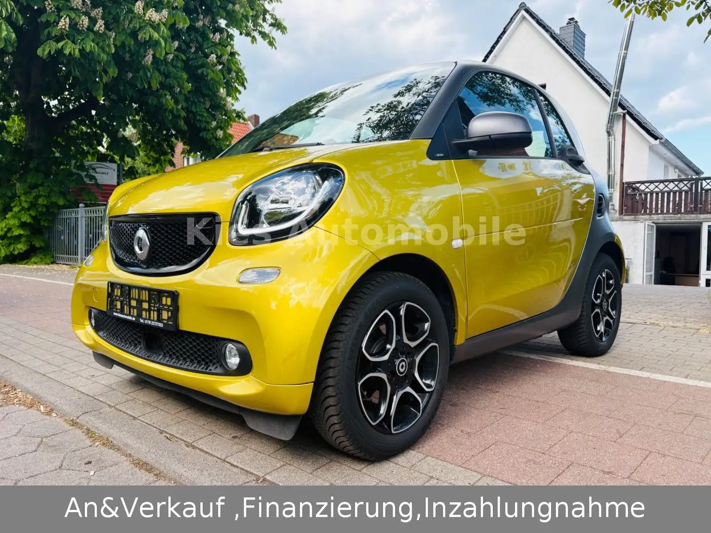smart forTwo Prime 90PS LEDER/NAVI/PANO/SITZH/AMBIENTE Grau - 2