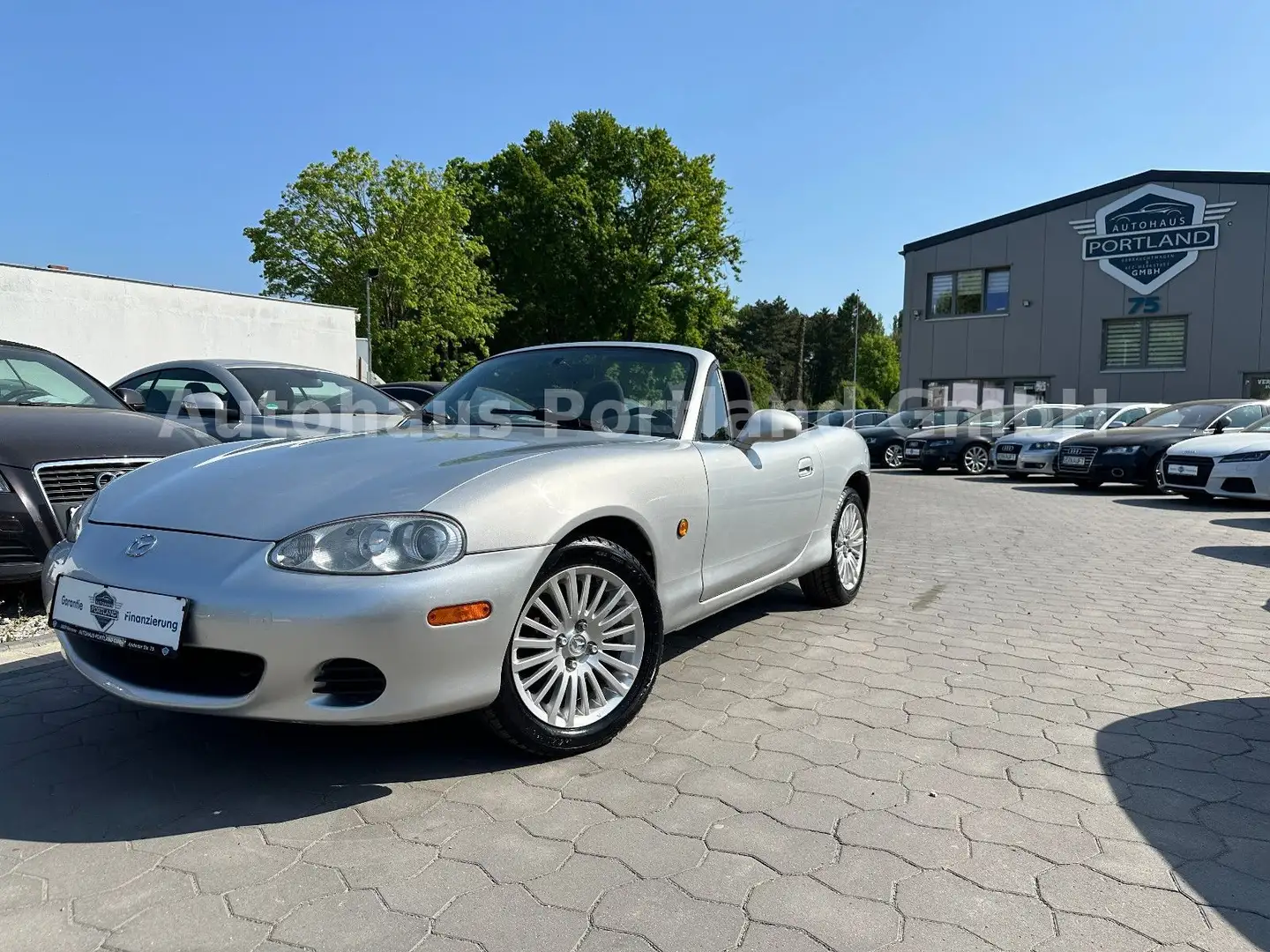 Mazda MX-5 1.6 i Roadster/Hardtop/HU NEU Argent - 1