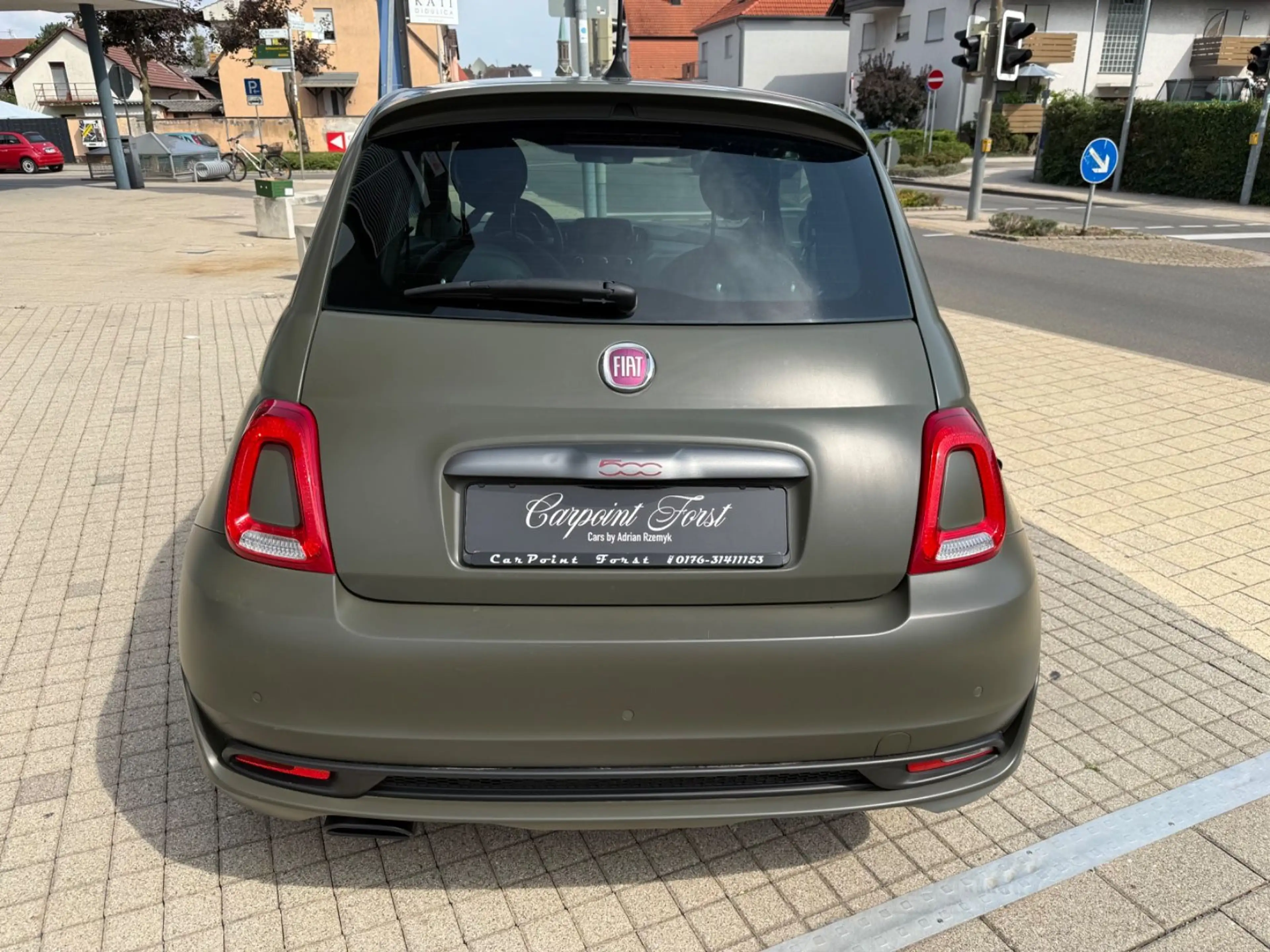 Fiat 500 S , Alpi Grün Matt, NAVI,Leder ,TüV 06.2027 — photo 11