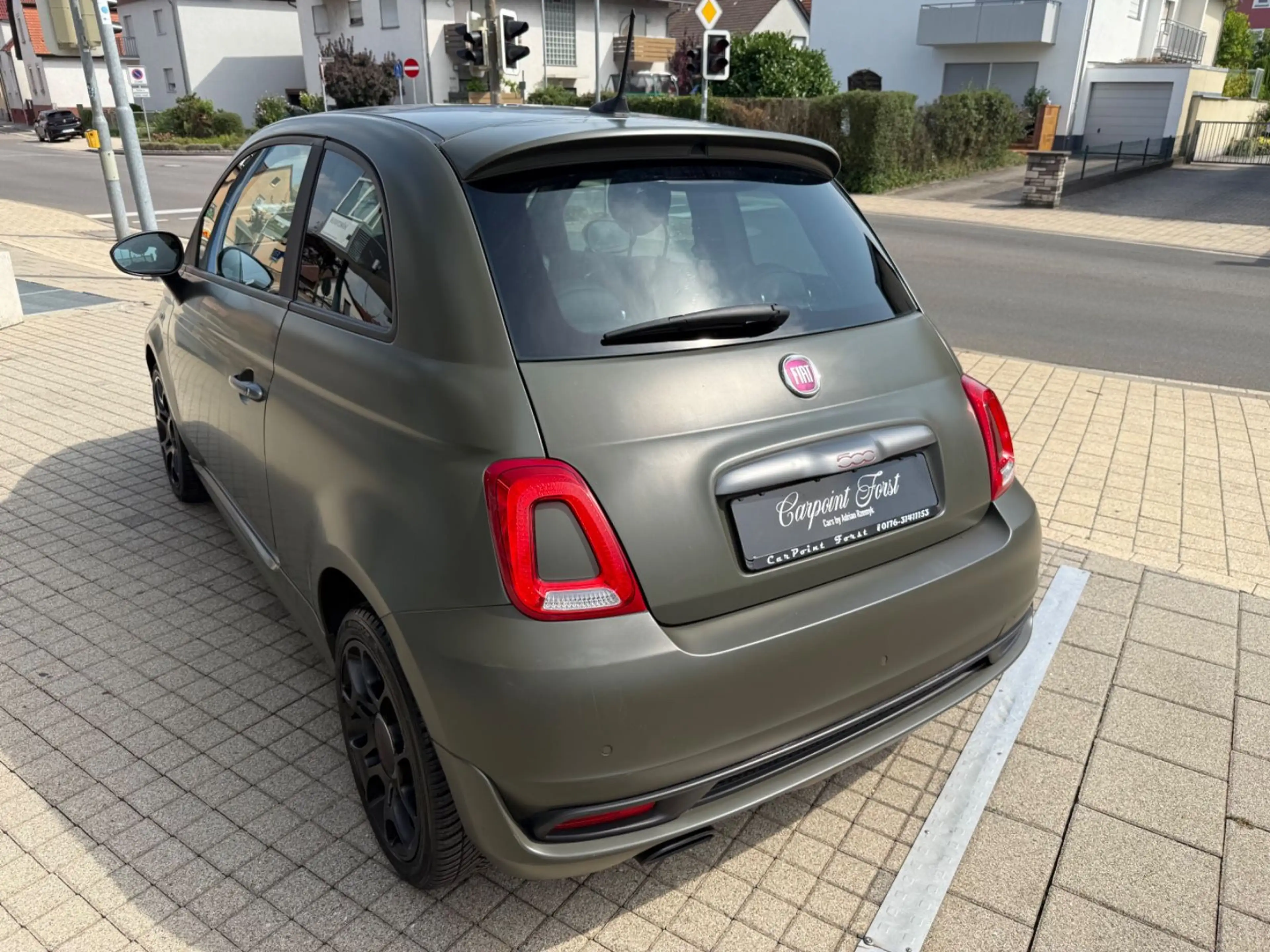 Fiat 500 S , Alpi Grün Matt, NAVI,Leder ,TüV 06.2027 — photo 10